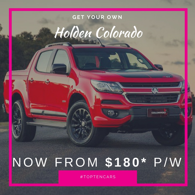 10 Holden Colorado