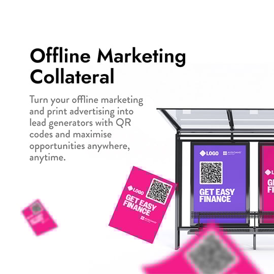 Offline-marketing-collateral low