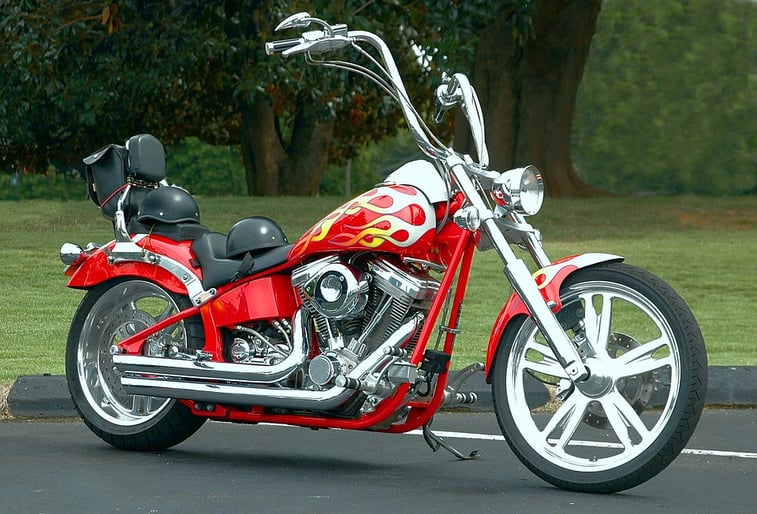 Chopper Motorcycle