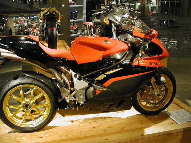 MV Agusta F4 1000 Motorcycle Loan Australia