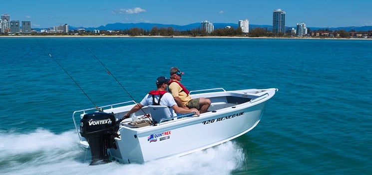 Quintrex 420 Renegade Boat