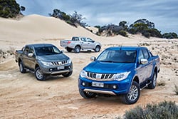 Mitsubishi Triton Dual Cab Utes